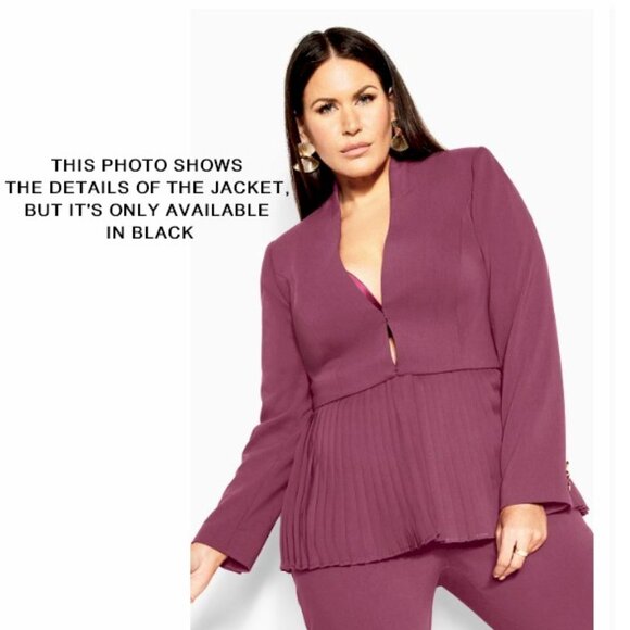 Sadie Jacket Black Size 20 (Large) New NWT - Picture 6 of 7